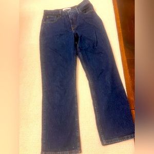 Abercrombie Straight Leg High Rise Jeans